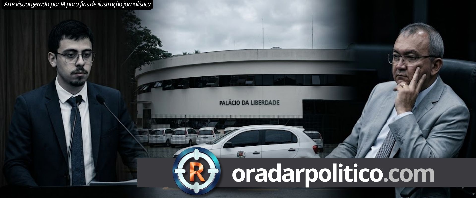 Uso de carro oficial expõe dois pesos e duas medidas da Câmara de Jacareí
