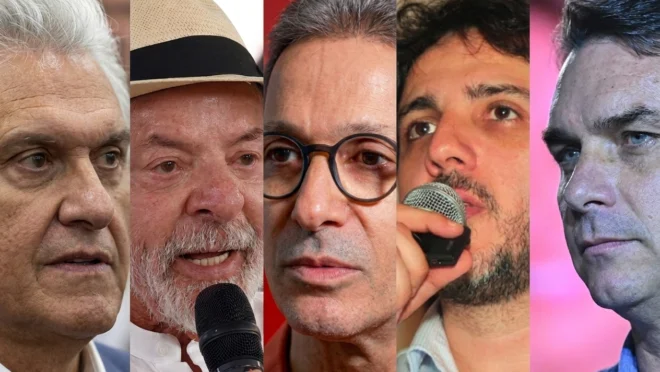 Campanha começa com Lula no ABC e Flávio no Rio