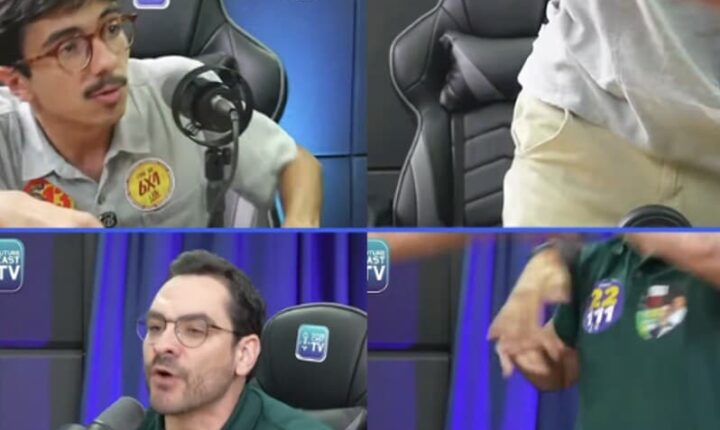 Leonardo Grandini reage com tapa após fala de Thomaz Henrique