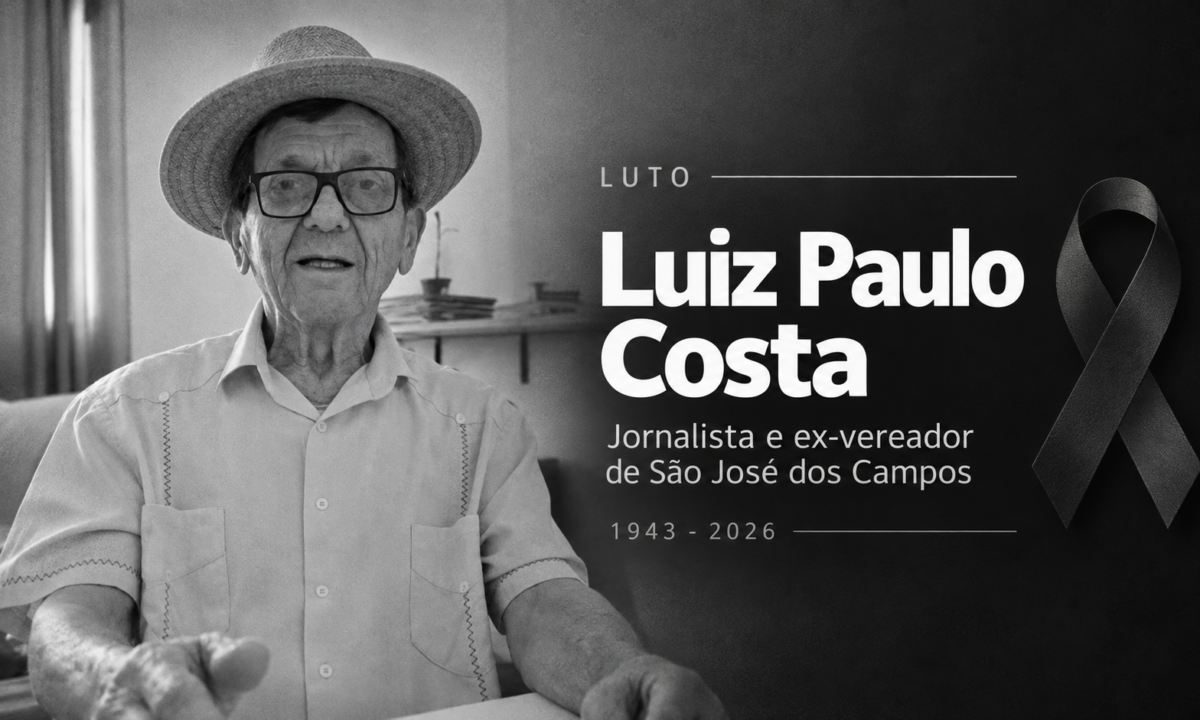 Morre Luiz Paulo Costa, jornalista e ex-vereador de São José dos Campos