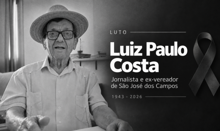 Morre Luiz Paulo Costa, jornalista e ex-vereador de São José dos Campos