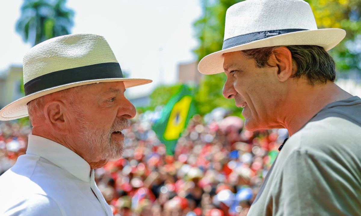 Haddad relaciona Flávio com Vorcaro e dispara: “Esse pulha quer ser presidente”