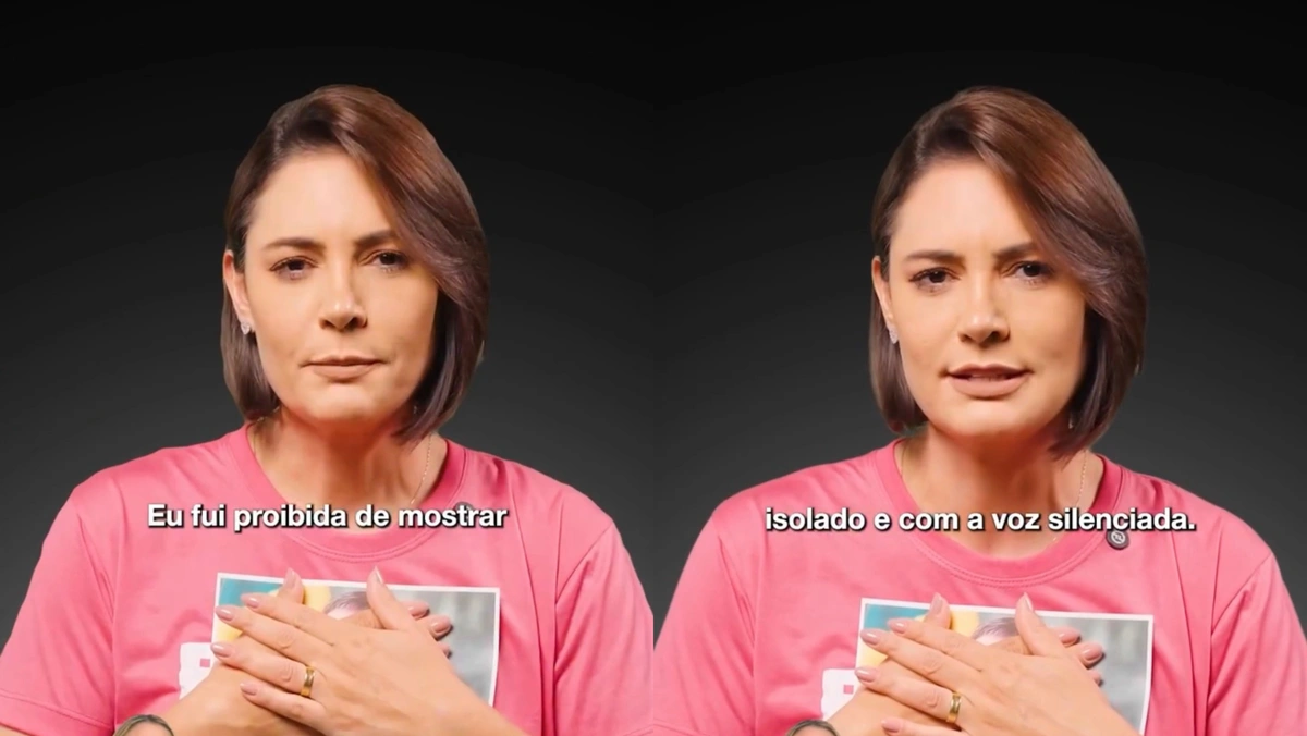 TRE libera Michelle a usar foto de Bolsonaro na campanha ao Senado