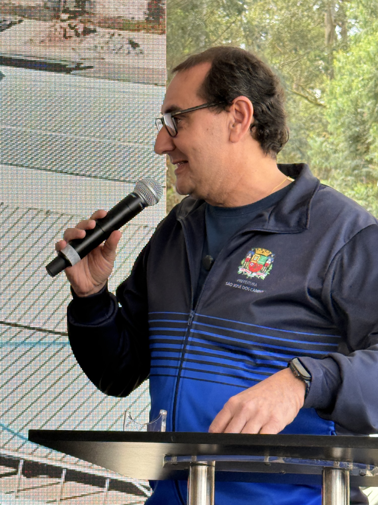 Anderson Farias em discurso na inauguração do novo CER III (25.09.26)