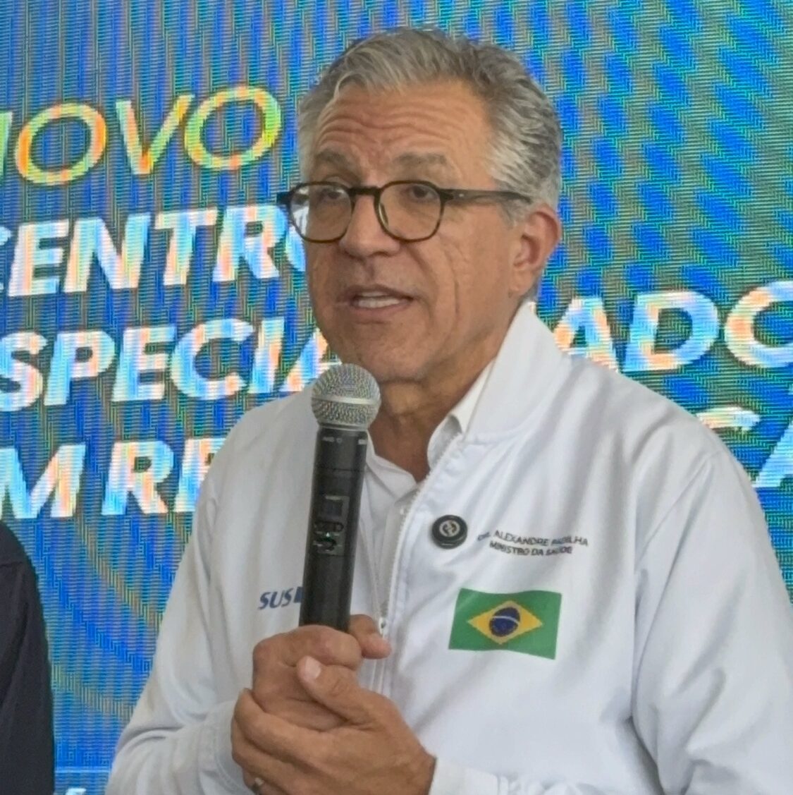Alexandre Padilha em evento de inauguração do Novo CER (25.09.2026)