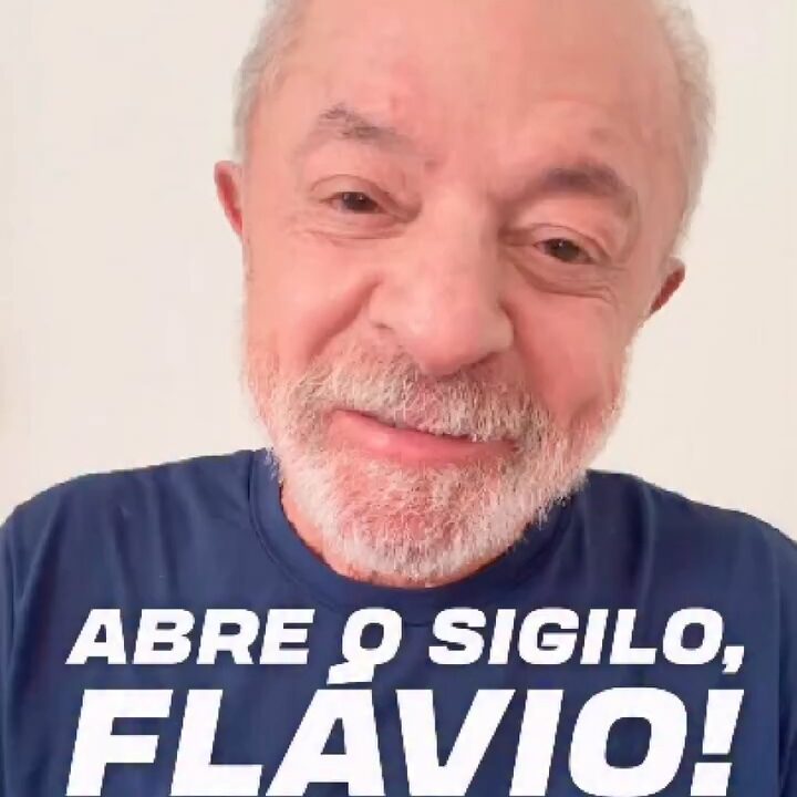 Lula desafia Flávio Bolsonaro a abrir sigilo bancário após debate na Band