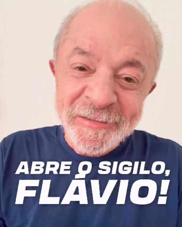 Lula desafia Flávio Bolsonaro a abrir sigilo bancário após debate na Band