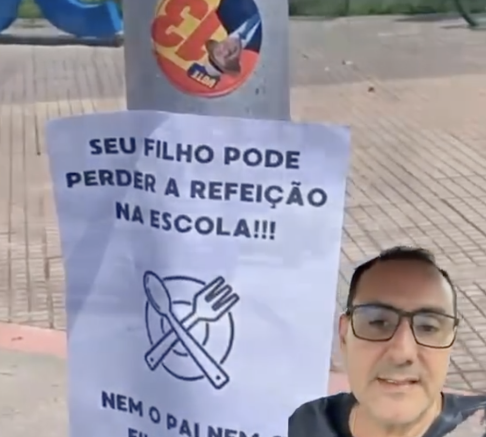 Anderson fica pistola após ato pró-Lula em São José