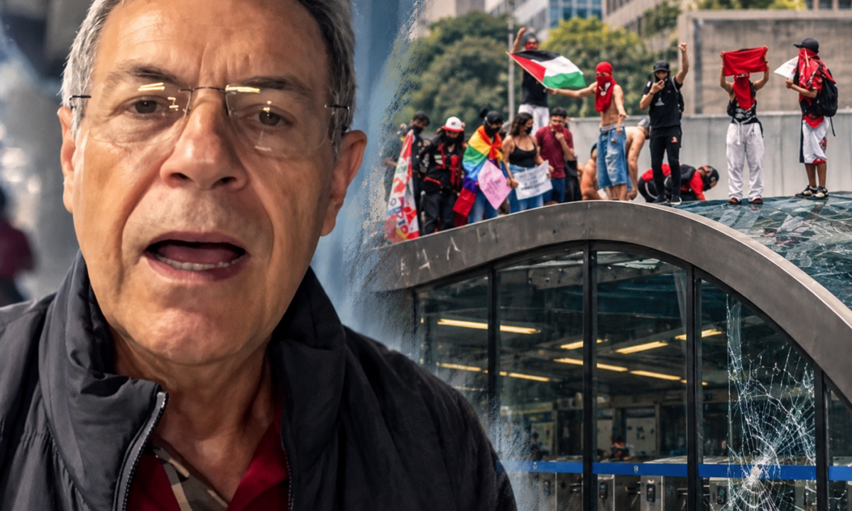 Emídio acusa Tarcísio após ato pró-Lula tentando justificar depredação