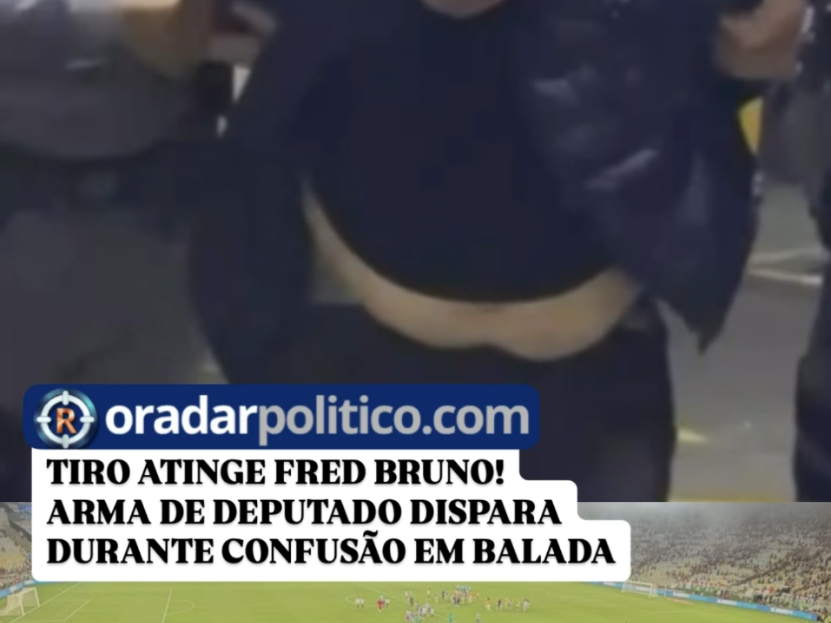 Fred Bruno é atingido por tiro em confusão com deputado do PL